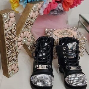 Baby Blingy Boots never worn